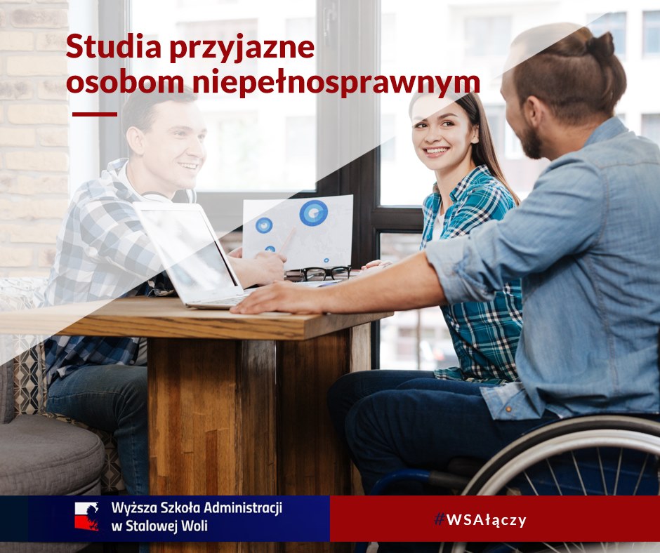 WSA łączy – program zwiększenia dostępności WSA, m.in. dla osób niepełnosprawnych.